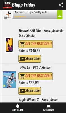 Blapp Friday - Black Friday Deals android App screenshot 3